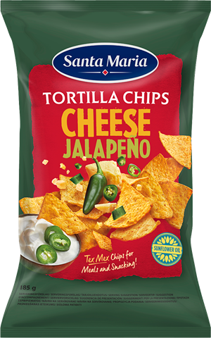 Tortillakrõpsud juustu ja jalapenoga